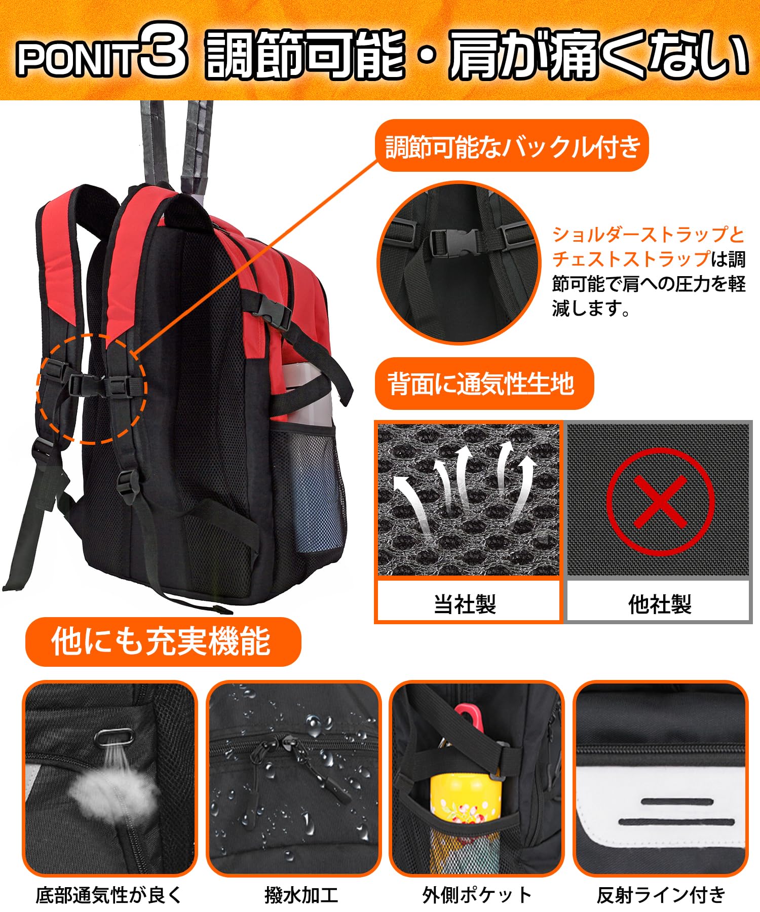 Amazon.co.jp: Choskiave テニスバッグ 2本用 ラケットバッグ テニス